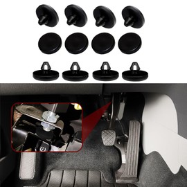 Middrivr 12PCS Brake Pedal Stop Pad, Car Brake Switch Stopper, Car Truck Auto Brake Pedal Pad, Rubber Automotive Brake Switch Pad, Clutch Pedal Stopper Car Accessories Fits for Most Cars (12PCS)