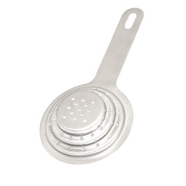 Universal Can Strainer | Food Grade Stainless Steel Can Colander with Handle | Canned Food Strainer| Tuna Press | Food Tin Strainer for Large & Small | Canning Colander