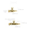 QERPON Creative Jewelry Conversion Tool Pin to Pendant Converters Versatile