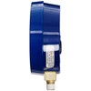 Yellow Jacket 49516 3-1/2" L/F (Degrees F) Blue Compound Gauge,