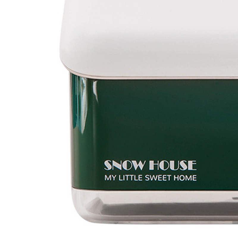 Snow House Mini Humidifier USB Nano Atomization Humidifier with Night
