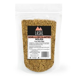 Semilla de cilantro molida 500 Gramos Pouch Resellable Lasal
