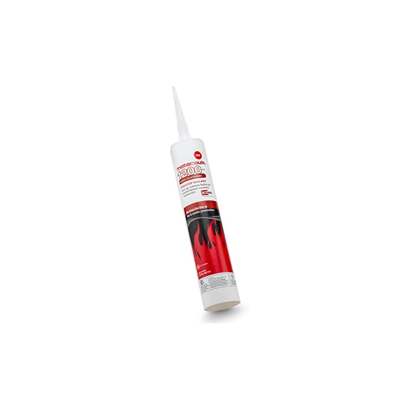 RectorSeal Metacaulk 1200 66015 Firestop Caulk Sealant, Easy Application, Firestop,