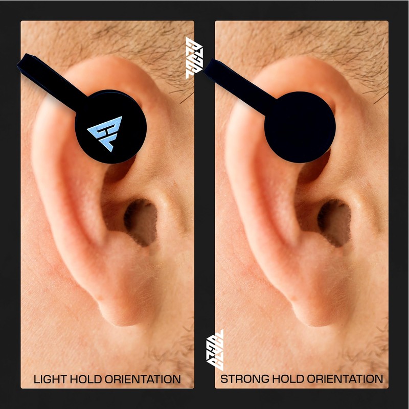 Reversible Cauliflower Ear Magnet Set + 2 Pressure Reducing Discs