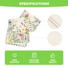 Artoid Mode Daisy Eucalyptus Lavender Floral Leaves Summer Table Runner,