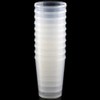 100 Pieces Scientific Cup Set, 50ml Measuring Cylinder Lab Plastic