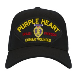 Purple Heart - Iraqi Freedom Veteran - Hat BRAND NEW (0041) Ball cap 29428