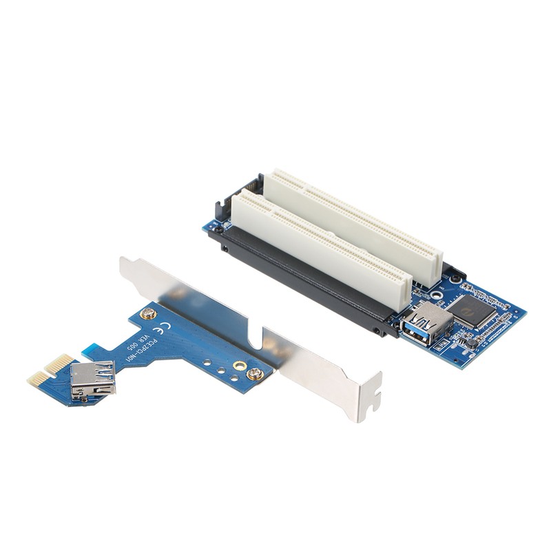 PCI-E to PCI Adapter Card PCI-E to Dual PCI Slot