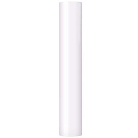 Película de Vinilo Automotriz de Color Blanco Brillante, Adecuada para Uso en Exteriores, Automóviles y Motocicletas, 61 cm x 152 cm, Color Blanco Brillante