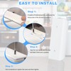 WP67005140 Refrigerator Freezer Door Handle Compatible with Whirlpool, Kenmore, Amana