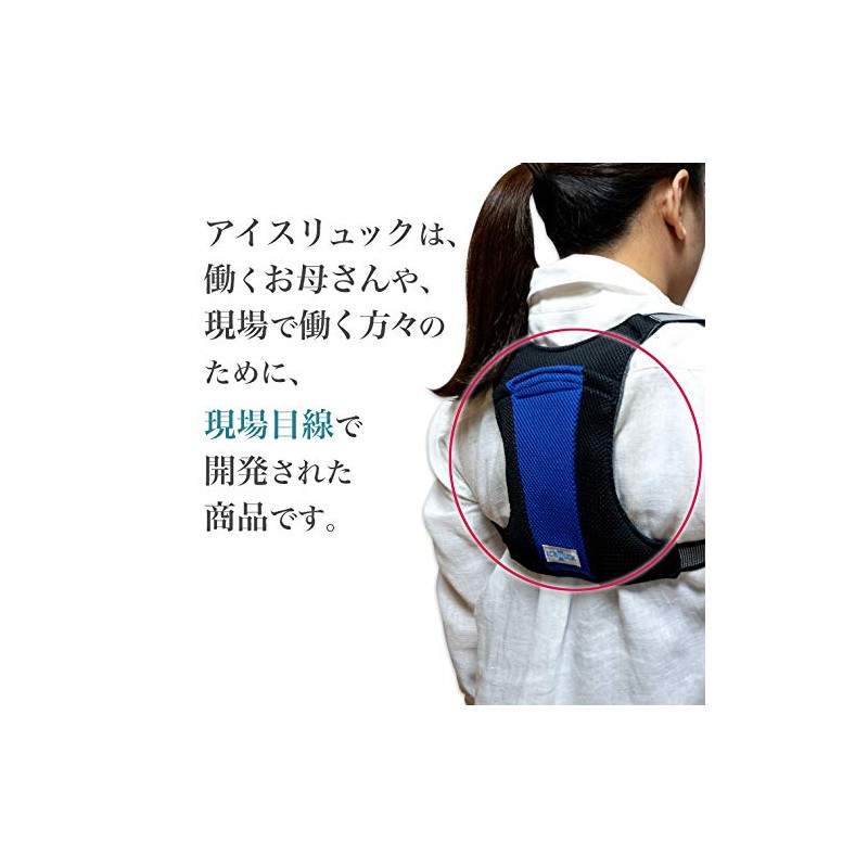 Denko Home Ice Ruck, Vertical Type, Includes 2 Ice Packs,