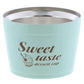 Bestco ND-8173 Stainless Steel Dessert Cup, Mint, 6.3 fl oz (160 ml), Sweet Taste Ice, Double Wall Vacuum Construction