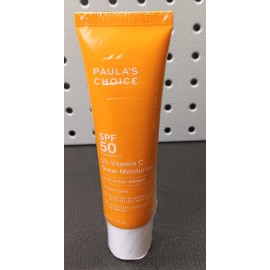 Paula's Choice 5% Vitamin C Sheer Facial Moisturizer SPF 50-2 oz NWOB Exp 4/2025