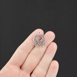 Unbranded 8 Chandelier Connector Antique Silver Charms - SC8043