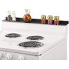 30" Magnetic Range Top Shelf - Black