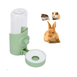 Hitopin Automatic Rabbit Water Dispenser, Automatic Water Dispenser, Hanging Pet Water Dispenser, Hanging Pet Water Bottle, for Guinea Pigs, Rabbits, Chinchilla, Hamsters, Green