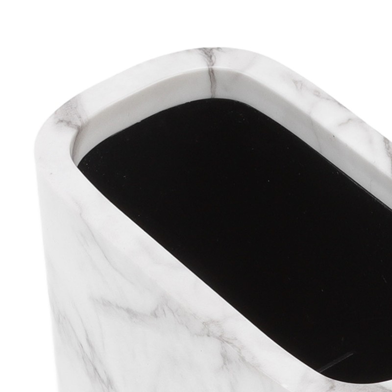Marble Pattern Pen Holder Fashionable Minimalist Makeup Brush Holder Cup