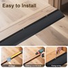Heneymo 3 Pack Aluminum Floor Transition Strip, Door Thresholds Bridge
