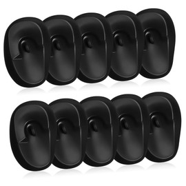 IWOWHERO 10pcs Hair Dye Earmuffs Reusable Ear Covers for Hair Coloring Durable Ear Protectors for Salon Home Use Comfortable Fit for Noise Reduction and Dye Protection