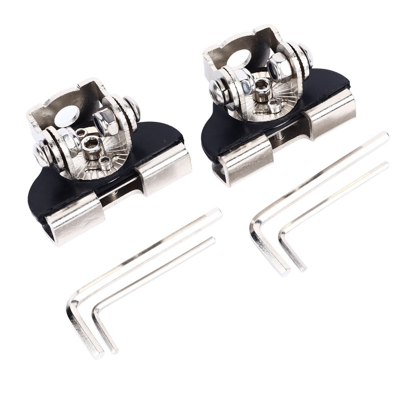 2Pcs LED Light Bar Mounting Bracket A Pillar Hood LED