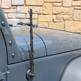 KSaAuto - Antena de 13 pulgadas 2007-2023 Jeep Wrangler Gladiator Accessories, Jeep Sahara Rubicon Sport Willys JL JK JLU JKU JT - Antena de radio de coche de repuesto