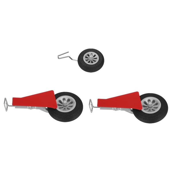 uxcell RC Airplane Landing Gear Wheel Toy Airplane Accessories RC