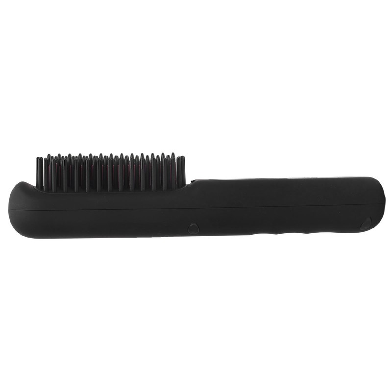 Heated Hair Straightening Brush Negative Ions 30s Fast Heating Rechargeable