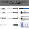 22 Gauge 1.5 Inch Needle, Individually Wrapped, 100 PCS Luer
