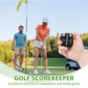 Amusingtao Golf Score Counter,Mini Golf Shot Stroke Counter Clicker with