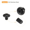 sourcing map Flanged Button Head Socket Cap Screws,50 Pcs M4x4mm