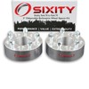 Sixity Auto 2 pc 2" 5x4.75 Wheel Spacers compatible with