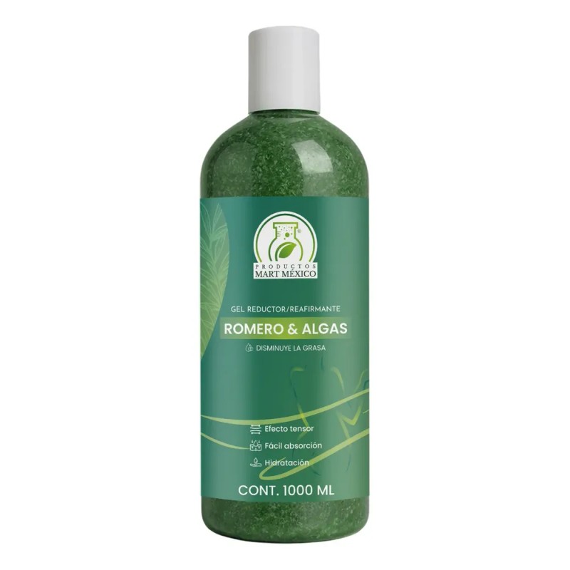 Gel Reductor Con Extracto De Romero & Algas Marinas (1