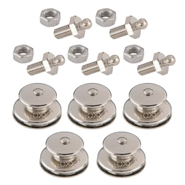 New Marine Loxx Set of 5 Tops + Threaded Screws M5 x 10