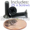 MonsterBolts - M4 x 14mm Phillips Flat Head, DIN 965,