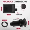 Westbrass ASB-01 Sink Top Waste Disposal Air Switch and Single