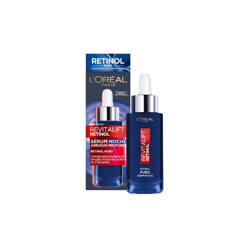 Sérum de Noche L'Oréal Paris Revitalift Retinol Puro, 30ml