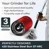 Manual Coffee Grinder by Alpaca Ventures - Stainless Steel Conical