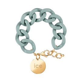 ICE Jewellery - Chain Bracelet - Chain Bracelet with Pink XL Mesh for Women, Closed with a Gold Medal, Acetate, stainless steel, No gemstone