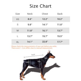 Small Dog Clothes, Elastic Pet Onesie Clothes Anti-hair Anti Licking, Wound Protection Pet Pajamas PJS Dog Jumpsuit For Small Medium Dogs Female Male, XS