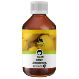 Gusteau's - Lemon Flavor Bakery Emulsion, 4 fl oz (100ml) Alcohol Free, Sugar Free, Kosher (LEMON)