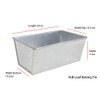 4 LB Loaf Baking Tin Heavy Duty Farmhouse by EUROTINS