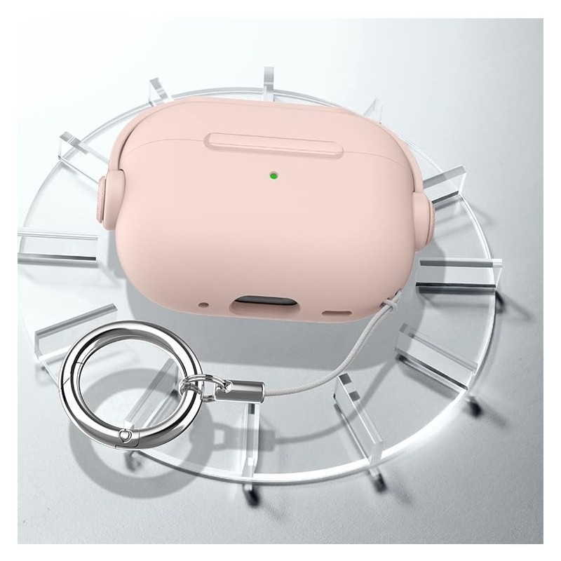 Airpods Case with Safety Lock, Shockproof, Airpods Case, Strap, Ring,