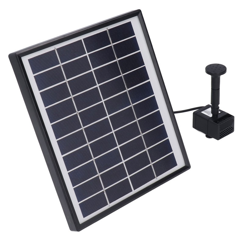 Solar Fountain Pump 6W 10V High Conversion Efficiency Anti Clogging