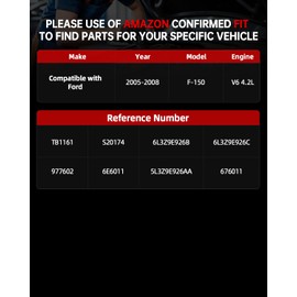 OKLPF Electronic Throttle Body Compatible with Ford Models-F-150 2005 2006 2007 2008 V6 4.2L，Replacement Number TB1161 S20174 6L3Z9E926B 6L3Z9E926C 5L3Z9E926AA 6E6011 977602