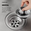 Farberware Professional Kitchen Sink Basket Strainer for Standard Drains to