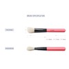 Mustaev Easy Angled Contour Blusher Brush So Pink BNS /