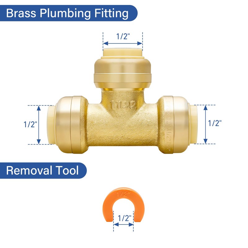 MEASUREMAN Push to Connect Pressure Gauge 0-200Psi Stainless Steel Vibration