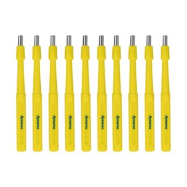 Sterile Disposable Biopsy Punch Curettes, Size 3.5MM, Biopsy Dermal Punch Curette for Piercing & Lab Use with Protective Handle, 10 Pack