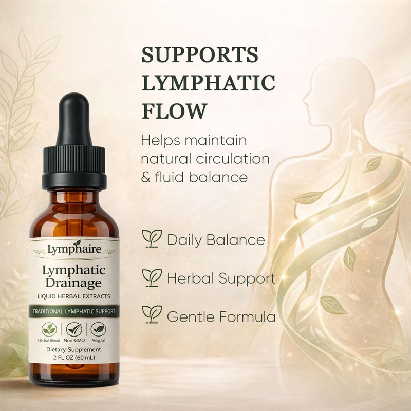 Aacnre Lymphlite Lymphatic Drainage Drops, Bloat Relief & De-Puff Ankles