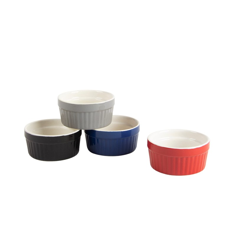 10 Strawberry Street Roma Ramekin Set of 6, 4 oz,